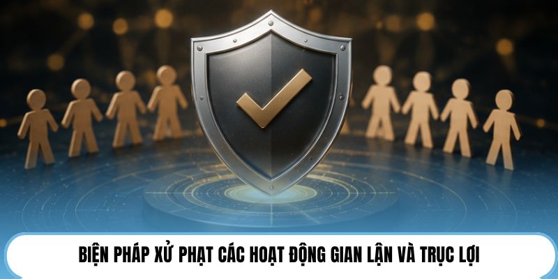 Biện pháp xử phạt các hoạt động gian lận và trục lợi