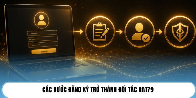 Các bước đăng ký trở thành đối tác GA179
