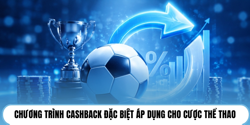 Chương trình cashback đặc biệt áp dụng cho cược thể thao