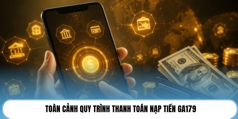 Toàn cảnh quy trình thanh toán nạp tiền GA179